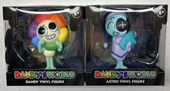 CultureFly Dandys World Dandy & Astro Vinyl Statue Set of 2 Figures NEW MIB