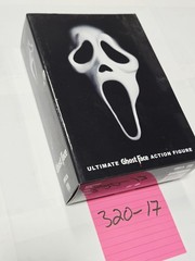 Ghost Face Ultimate Ghost Face Action Figure 7in NECA Toy Black New Glow Scream