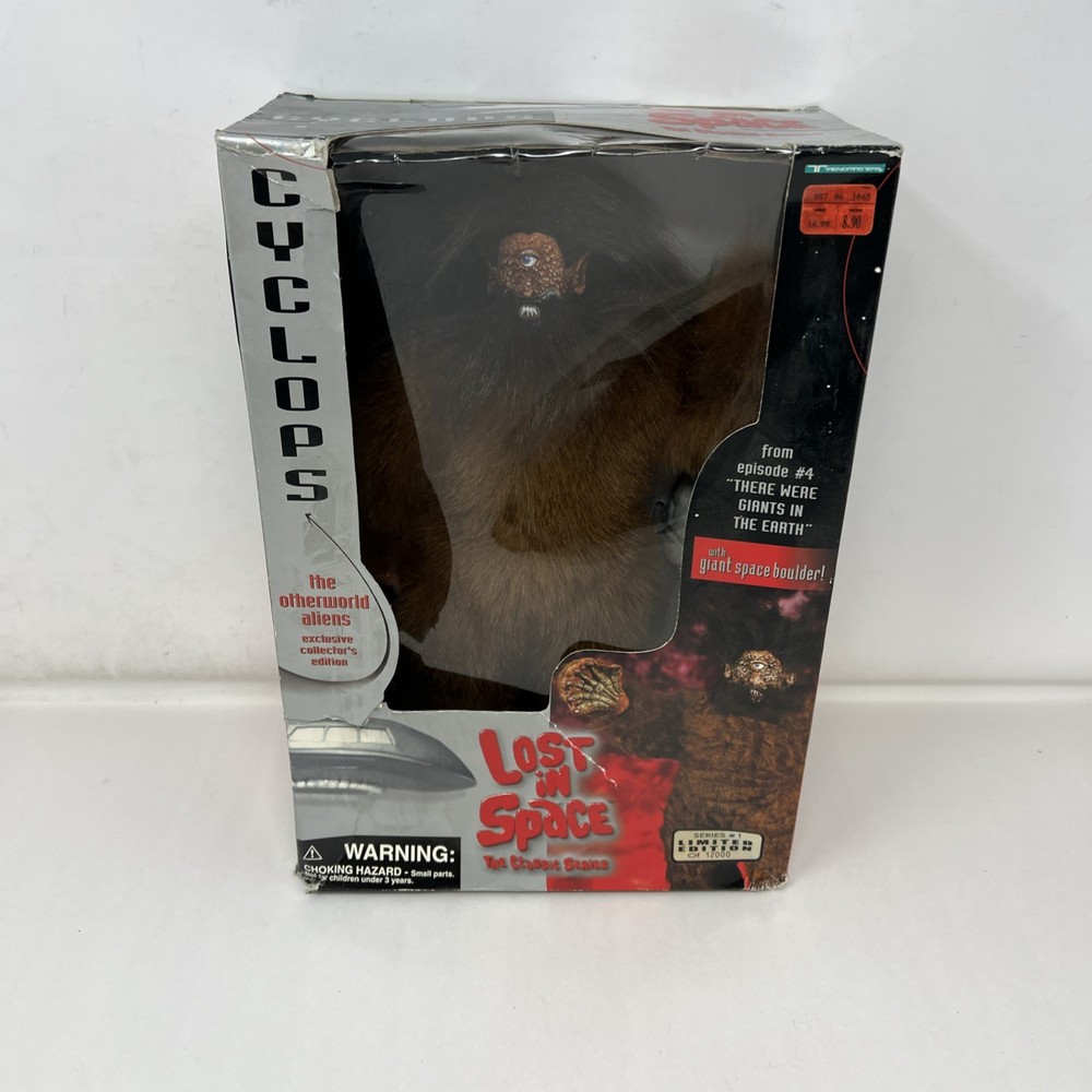 1998 Trendmasters Lost in Space Cyclops Action Figure New Box Damage