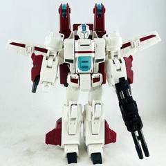 Transformers G1 Jetfire/Skyfire Transforming Action Figure Toy w/Autobot Sticker