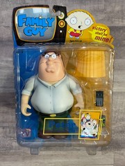 Family Guy Series 1 Peter Griffin Action Figure Mezco Wide Eyes Variant G5
