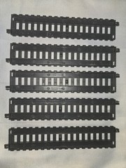 Thomas The Train Trackmaster 2013 Solid Gray Track Straight Lot of 5- S1 Tracks