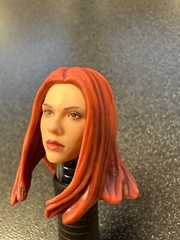 Marvel Legends BLACK WIDOW (HEAD STRAIGHT HAIR) 6″ Scale MINT (WINTER SOLDIER)