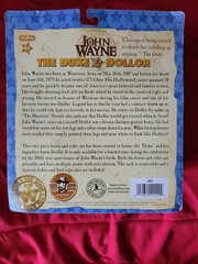 John Wayne The Duke Figure Dollor Dollar Horse w/Box Schylling 100 Years