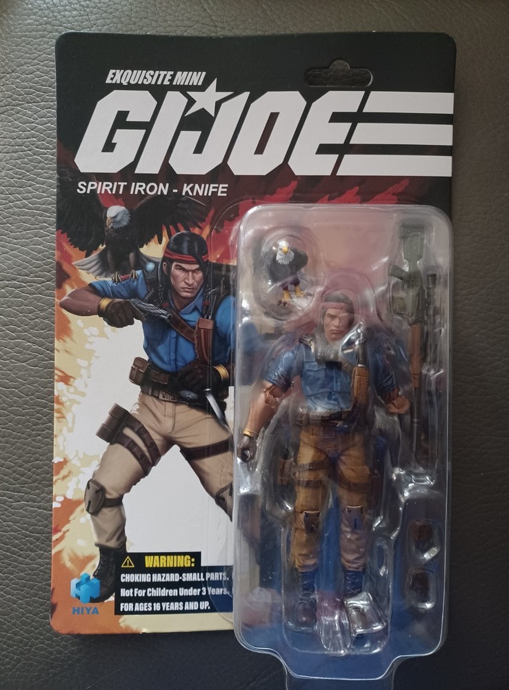 IN STOCK Hiya Toys 1/18 Exquisite Mini Series G.I.Joe Spirit Iron-Knife Figure