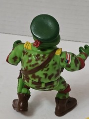 Vintage 1991 TMNT Raph the Green Beret 100% COMPLETE! Military Mutants Turtles