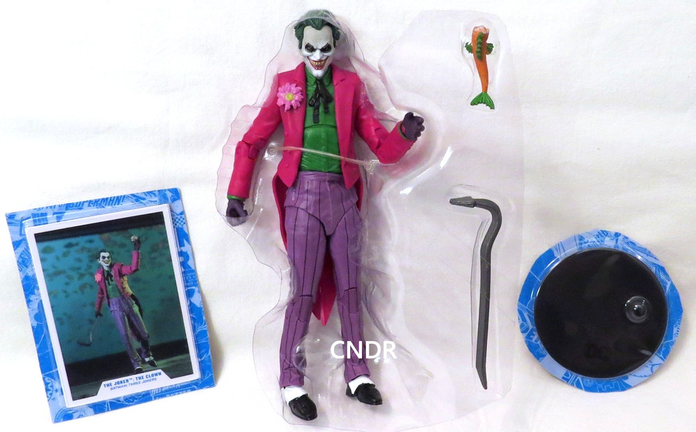 McFarlane DC Multiverse Batman Three Jokers LOOSE 7″ Figure THE JOKER the CLOWN!