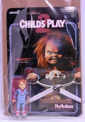 Child’s Play 2 Homicidal Chucky (Blood Splatter) 3.75″ ReAction Figure Brand New