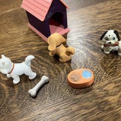 VTG 90s Jasman My Precious Pets Lot with Dog House And Dogs Food Bowl Bone