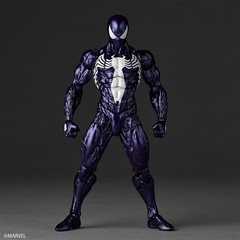 Revoltech Amazing Yamaguchi Symbiote Spider-Man Purple Ver. Figure PRESALE