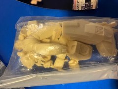 Shogun Godaikin Character Daltanious Hard Plastic Model Kit Vintage Japan