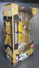 LeBron James NBA McFarlane Los Angeles LAKERS Yellow Jersey