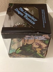 The Legendary Dragon Warriors Red Green Winged Toy 4” Figurine New In Box Age 3+