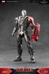 zd toys IRON MAN MARK 29 FIDDLER 1/10 action figure iron man 3 MARVEL shipAugust