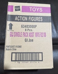 FULL CASE PACK OF 8 Modern G.I. JOE ACTION FIGURES – NEW & Factory Sealed!