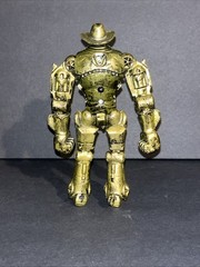 Real Steel Six Shooter & Twin Cities Robot Toy Figures Lights Not Working