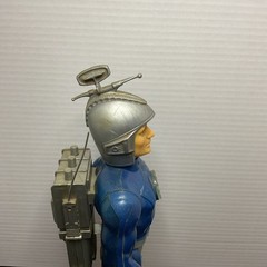 CAPTAIN LAZER Mattel 1967 • 12-Inch Figure Major Matt Mason. VINTAGE