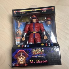 Street Fighter figure lot of 10 Jada and two custom made battle backgrounds
