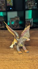Safari Mythical Realms Griffin Winged Eagle Lion Fantasy Gold Figure 2007