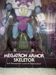 Mattel Masters of The Universe X Transformers Megatron Armor Skeletor Figure NIB