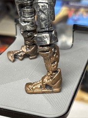Rare REAL STEEL Atom figure 5″ Series 2 JunkYard Atom Missing Arms Parts/Repair