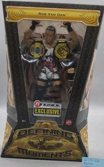 Rob Van Dam RVD Mattel Elite Defining Moments Ringside Exclusive Box Unopened
