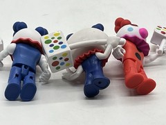 Roblox Piggy Toy Lot of 3 Red Blue CLOWNY Action Figures w/ Accessories Phatmojo