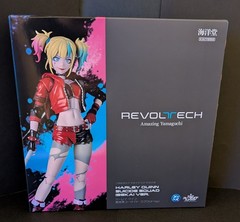 Kaiyodo Revoltech Amazing Yamaguchi Harley Quinn Suicide Squad ISEKAI Ver.