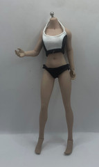 1/6 Female Flexible Seamless Doll Body For 12″ Greyish Posable Action Figure D