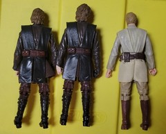 Star Wars Black Series lot of 3 Anakin Skywalker 6-Inch obi