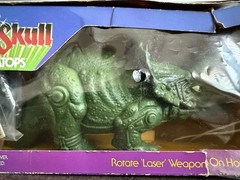 MASTERS OF THE UNIVERSE BIONATOPS DINOSAUR TRICERATOPS 1986 GRAYSKULL VTG NIB