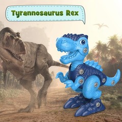 Dinosaur Toys for 3 4 5 6 7 8 Year Old Boys, Take Apart Dinosaur Toys for Kid…