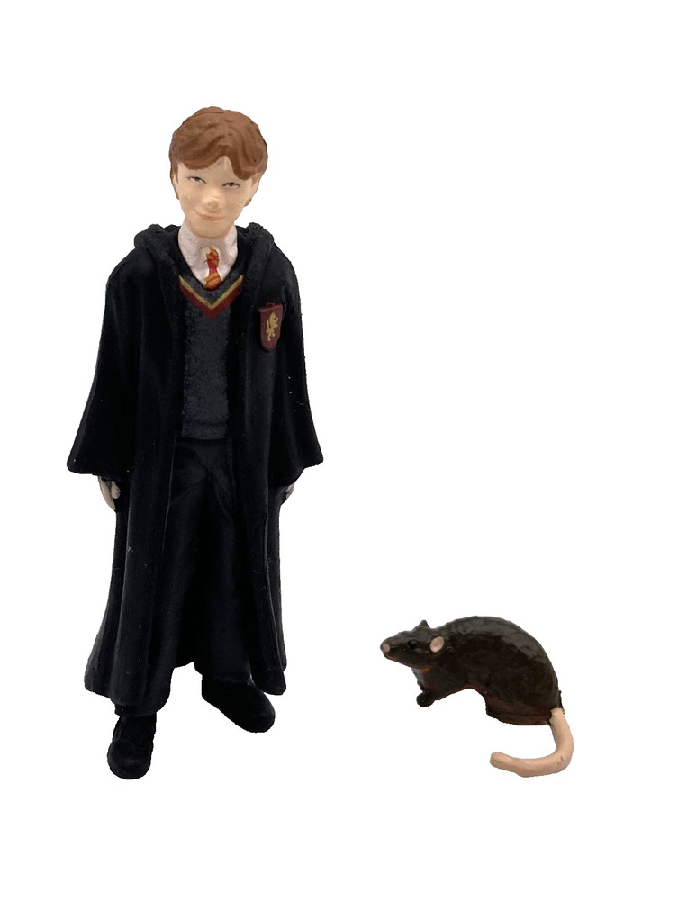 Schleich Harry Potter Figure Advent Miniature Exclusive RON WEASLEY Scabbers Rat