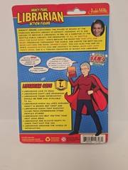 Nancy Pearl Librarian 4″ Action Figure Doll Sealed Accoutrements 2017 NEW