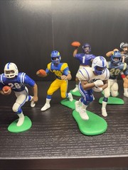 Lot Of 11 1995 & 1996 NFL Kenner Starting Lineup Figures (Lloyd, Seau, Faulk)