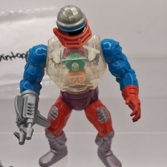 Vtg ROBOTO Motu Masters Of The Universe He-Man Action Figure Wave 4 100% 25-21