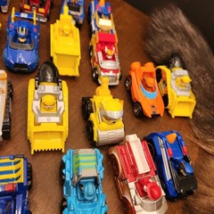 PAW PATROL Car Lot True Metal Die Cast & Skye Marshall Chase Rocky Ryder ATV