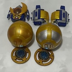 BANDAI Power Rangers Ninja Storm Hurricaneger Karakuri Ball 07 08 DX Furaimaru