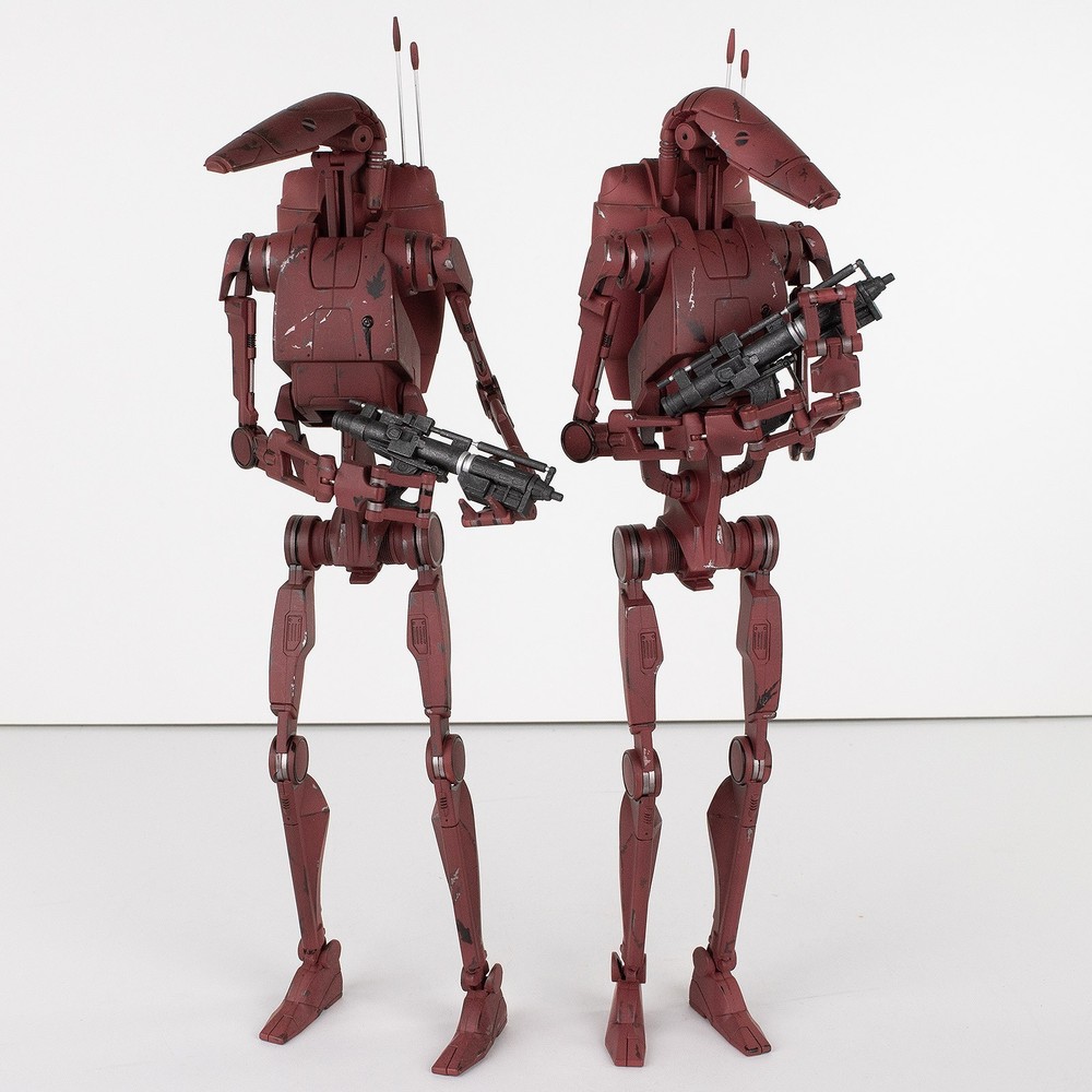 Sideshow Collectibles 1/6 Scale Star Wars Geonosis Battle Droids 2-pack Figures