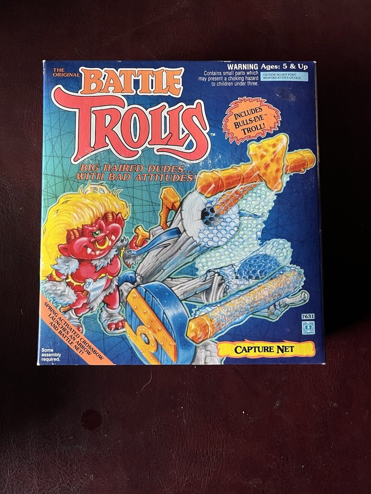 Sealed, Hasbro: Battle Trolls Capture Net, 1992.