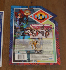RARE 1996 IRWIN TOYS REBOOT TALENT NIGHT DOT ACTION FIGURE & CD ROM, NOS, SEALED