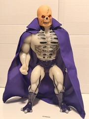 Masters Of The Universe Mexican Art Figure Bootleg Skeletor and Scareglow