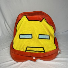 Iron Man Marvel Avengers Neck Travel Pillow with Hoodie Kids and Adults