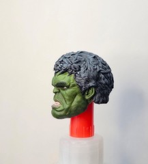 PAINTED 1/12 CUSTOM HULK HEAD SCULPT