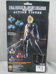 Final Fantasy VII No 4 CLOUD STRIFE Advent Children 7″ Action Figure Play Arts