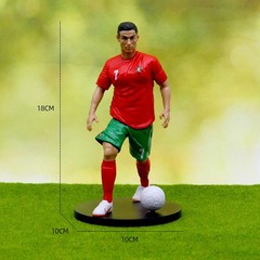 Cristiano Ronaldo Portugal Soccer Action Figure 18cm Pvc NEW