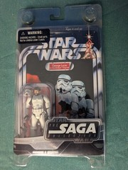 2006 GEORGE LUCAS STORMTROOPER DISGUISE Action Figure Star Wars SAGA Collection