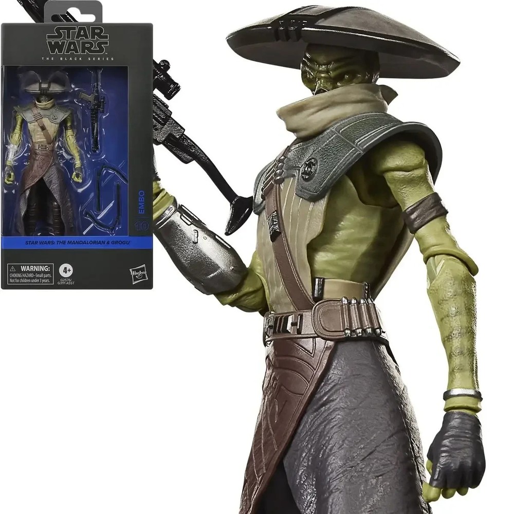 Star Wars The Black Series Embo The Mandalorian Grogu 6″ Bounty Hunter *In Stock