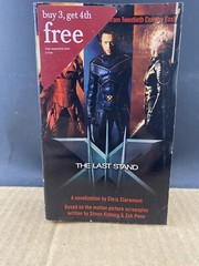 X-Men The Last Stand, A Novelization By Chris Claremont, Comb Ship $1