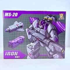 Transformers MS-20 Iron Sky Astrotrain Transforming 4.5″ Action Figure Toys